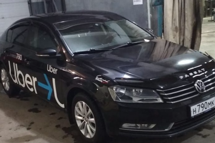 Брендирование автомобилей Uber